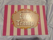 Disney Store Lady and the Tramp Commemorative Lithograph Prints Set of 4 2012 picture