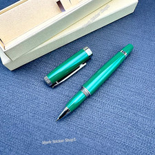 Rolex AD VIP GIFT Emerald Executive Green Rollerball Pen Chrome Trim, New In Box picture