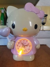 Preowned Vintage 2005 #y2k Hello Kitty Musical Alarm Clock picture