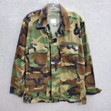 VINTAGE US Air Force Men Jacket Small Green Camo M81 Woodland BDU 80 Combat READ picture