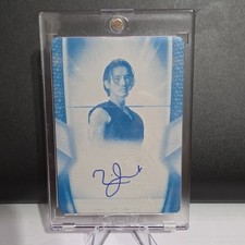 Topps 2024 Star Wars Masterwork Manny Jacinto The Stranger 1/1 Plated Auto picture
