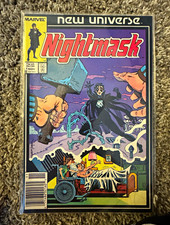 Marvel New Universe Bundle – Nightmask #1 & #4 + D.P. 7 #1 (1986) – Great Condit picture