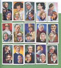 1938 OGDENS LTD. ACTORS NATURAL & CHARACTER STUDIES 15 TOBACCO CARD LOT picture