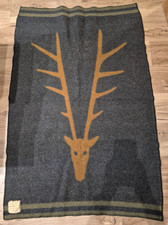 Faribault Woolen Mill Wellspring Blanket - Elk Dreamer's Robe - 100% Wool picture