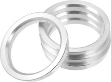 4Pcs OD 83.1Mm to ID 67.1Mm Aluminium Alloy Car Hub Centric Rings Wheel Bore Cen picture