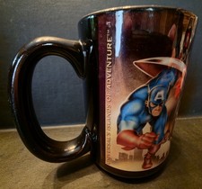 VTG Marvel Comics Universal Islands of Adventure Pre-Disney Coffee Mug Avengers picture