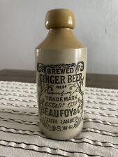 Stoneware Ginger Beer Bottle - Beaufoy & Co. picture