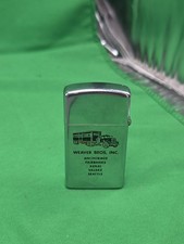 VINTAGE ZIPPO LIGHTER USA Weaver Brothers Seattle Kenai Anchorage Ala. 1960's P picture