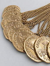 12 Vintage Caesars Palace Las Vegas Nevada Medallion Pendant Necklace picture