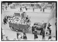 Photo:Suffrage Hay Wagon Parade Wagon with Horses ca. 1910-1915 picture