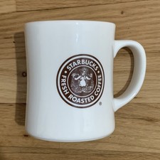 2008 Starbucks Fresh Roasted Coffee (brown) Mermaid Logo (Green Coffee Mug 16 oz picture