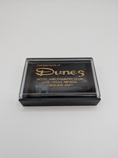 Vtg Dunes 1970s Hotel & Country Club Vegas Black Panther Butane Lighter picture