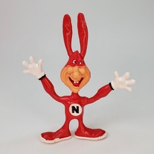 Vintage 1986 Dominos Pizza The Noid PVC Figure Will Vinton Claymation Mascot 7