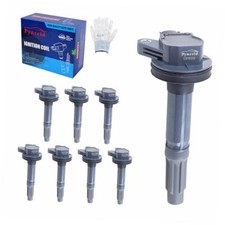 DG542 High-Performance Ignition Coils & Iridium Spark Plugs Set of 8 for UF622 picture