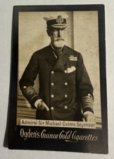 1901 Ogden’s Guinea Gold Admiral Sir Michael Culme-Seymour Tobacco Card picture