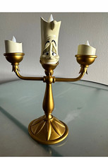 Disney  world park beauty and the beast ￼Lumiere Electric Candelabra exclusive ￼ picture