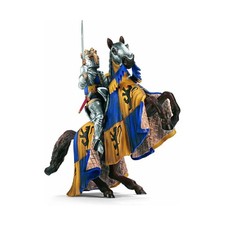 Schleich Medieval Figures Prince on Reared Up Horse VG+/Mint picture