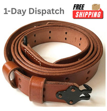 .MILITARIA STUFFS M1907 Leather Sling M1 Garand WWII Tan picture