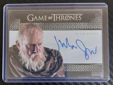 Game of Thrones Valyrain Steel Autograph Card Julian Glover as Grand Maester picture