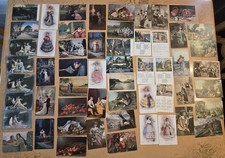 WOW HUGE lot 55 pcs WW1 Imperial German Soldiers Feldpost Sweetheart Postcards picture