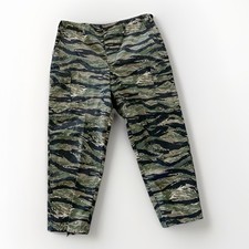 Tru Spec Tactical Cargo Pants Tiger Stripe Camo Military BDU Jungle XL 40-44x31” picture