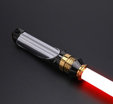 Star Wars The Emperor Palpatine Metal Lightsaber Replica Force FX Metal APP RGB picture