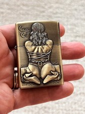 Vintage Style Brand New Crazy Cat  Lighter  Perfect Gift picture