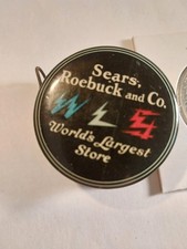 WLS Sears worlds largest store, 4foot tape, vintage picture