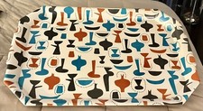 Rare MCM George Nelson For Waverly Products China Shop Pattern Large 20.5”x 14” picture