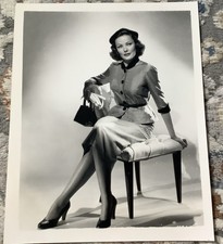Stunning Actress Gene Tierney From 1951 Warner Bros. Films picture