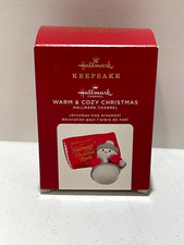 NEW 2020 HALLMARK WARM & COZY CHRISTMAS KEEPSAKE ORNAMENT-HALLMARK CHANNEL MOVIE picture