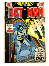 DC BATMAN (1972) #246 Neal Adams Robin Hanging Cover VG+ (4.5) - Ships FREE picture
