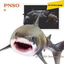 PNSO Cretoxyrhina Aidan Model Ocean Animal Figure Shark Collection Dinosaur picture