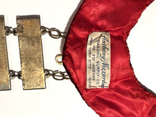 Vintage Custom Mecca Temple # 10 Masonic Chain Collar Past Potentate Shriners picture