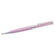 Swarovski 5224388 NEW Ballpoint Pen Purple, Chrome Plated Crystalline Black picture