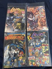 Lobo Comic 4 Comic Book Lot Annual Convention Special DC Comics Victim Love picture