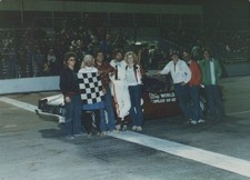 Lee Faulk New Smyrna Raceway FL Points Champ 1980s - Original Photo Himes Estate picture