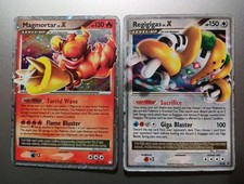 Magmortar Lv. X 123/123 Mysterious Treasures & Regigigas Lv. X DP 30 BLACK STAR picture