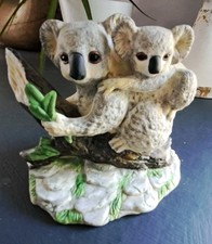 Koala Bear and Joey Figurine Porcelain Handpainted By Westminster 5x5