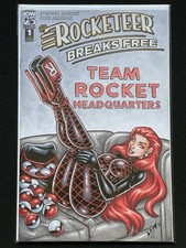 Pokémon Team Rocket Jessie Original Art Garrett Blair Rocketeer Comic Sketch picture