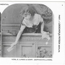 Woman Passing A Love Note?, 1978 Reproduction Stereoview picture