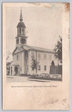 1907 Saint Andrew's Church Hanover Massachusetts Postcard picture