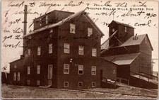 PC6571 NE Nebraska Hooper Rollers Mills Building Dodge County Postcard picture