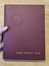1958 Harvard College Yearbook Three Twenty Two 322 Cambridge, MA Ivy League Uni picture