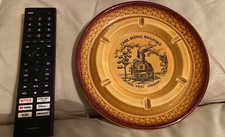 Antique Vintage Large Ashtray Cass Scenic Railroad West Virginia 8” ANCO Japan picture