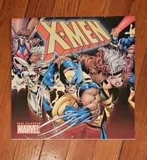 Vintage 2002 Marvel X-Men Classic Wall Calendar Wolverine Rogue Gambit picture