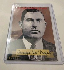 2016 Historic Autographs The Mob Tenth Anniversary #23 Joe Profaci 03/50 🔥  picture