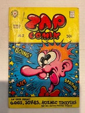 ZAP COMIX NO. 2 UNDERGROUND COMIC BOOK BY APEX NOVELTIES picture