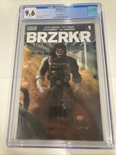 RARE BRZRKR #1 GRAMPA 1:25 VARIANT CGC Graded 9.6 2021 Boom Studios picture