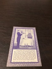 EARLY HUMOR - UNPOSTED POSTCARD - A BLIND DATE picture